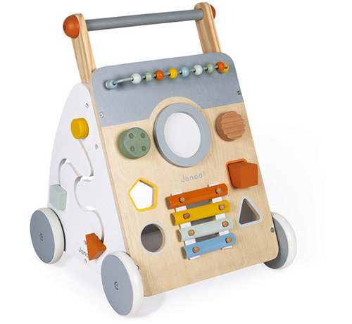 Janod Sweet Cocoon Wooden Multi Activity Trolley