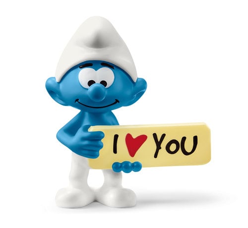 Schleich Smurf I Love You 20823