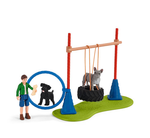 Schleich Puppy Agility Training 42536