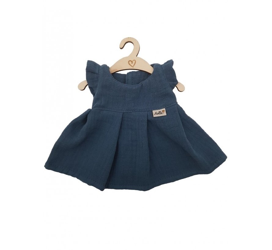 Doll Dress Spring Indigo