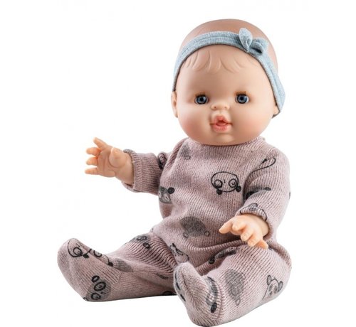 Paola Reina Doll Girl Dressed Pajamas 34 cm