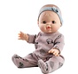 Doll Girl Dressed Pajamas 34 cm