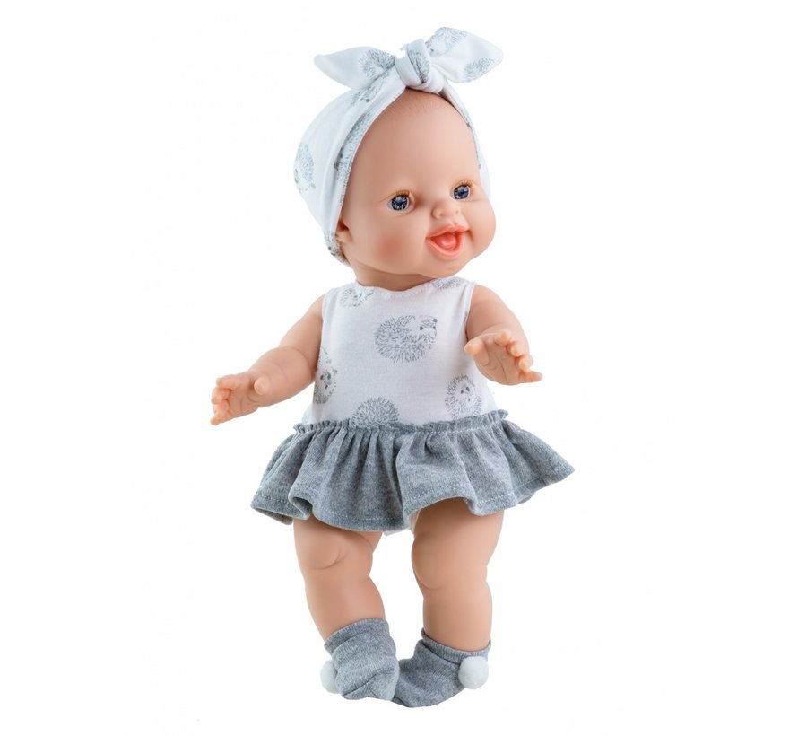 Doll Girl Dressed Smile 34 cm