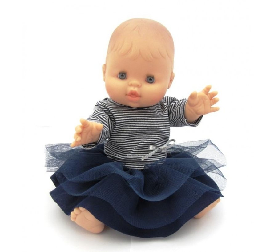 Doll Girl Dressed Breton 34 cm