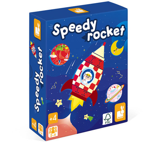 Janod Spel Speedy Rocket