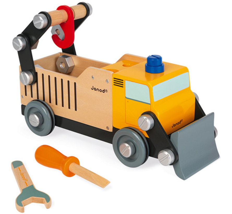 Brico Kids Wooden Builders Truck