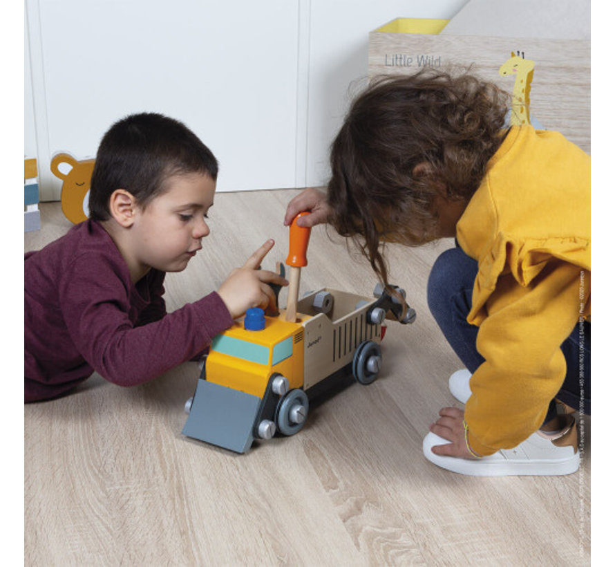 Brico Kids Wooden Builders Truck