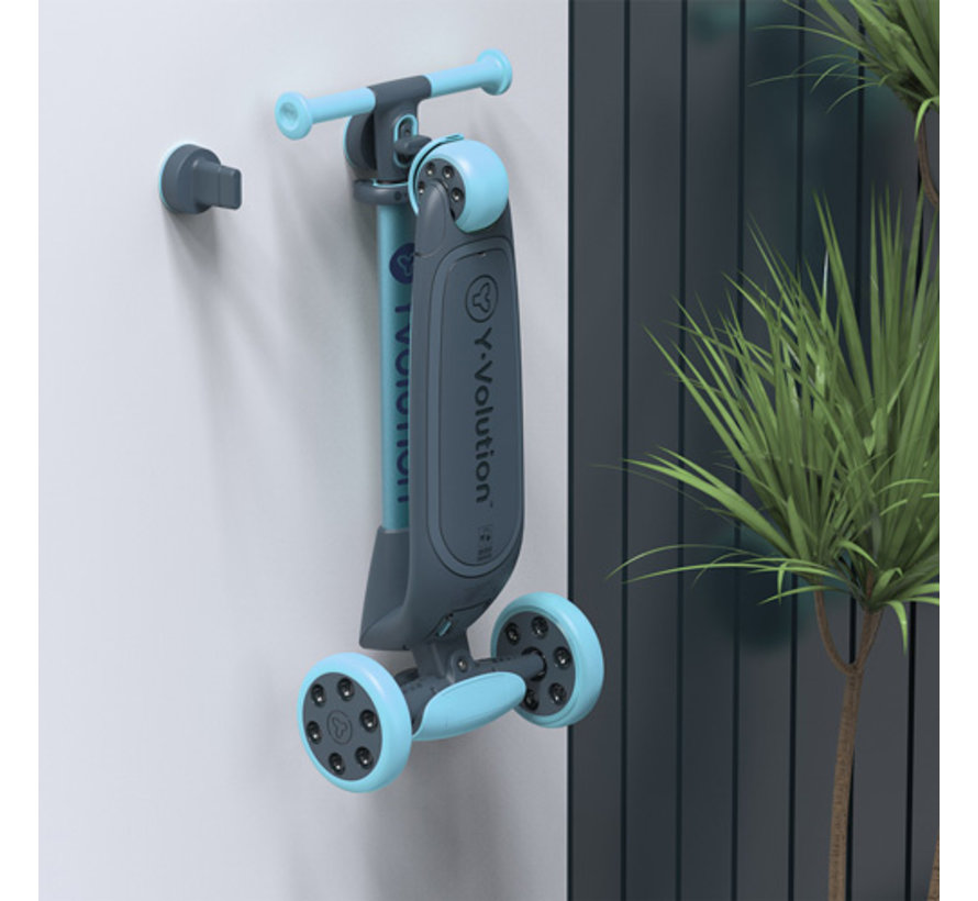 Kids Scooter Y Glider Nua Blue