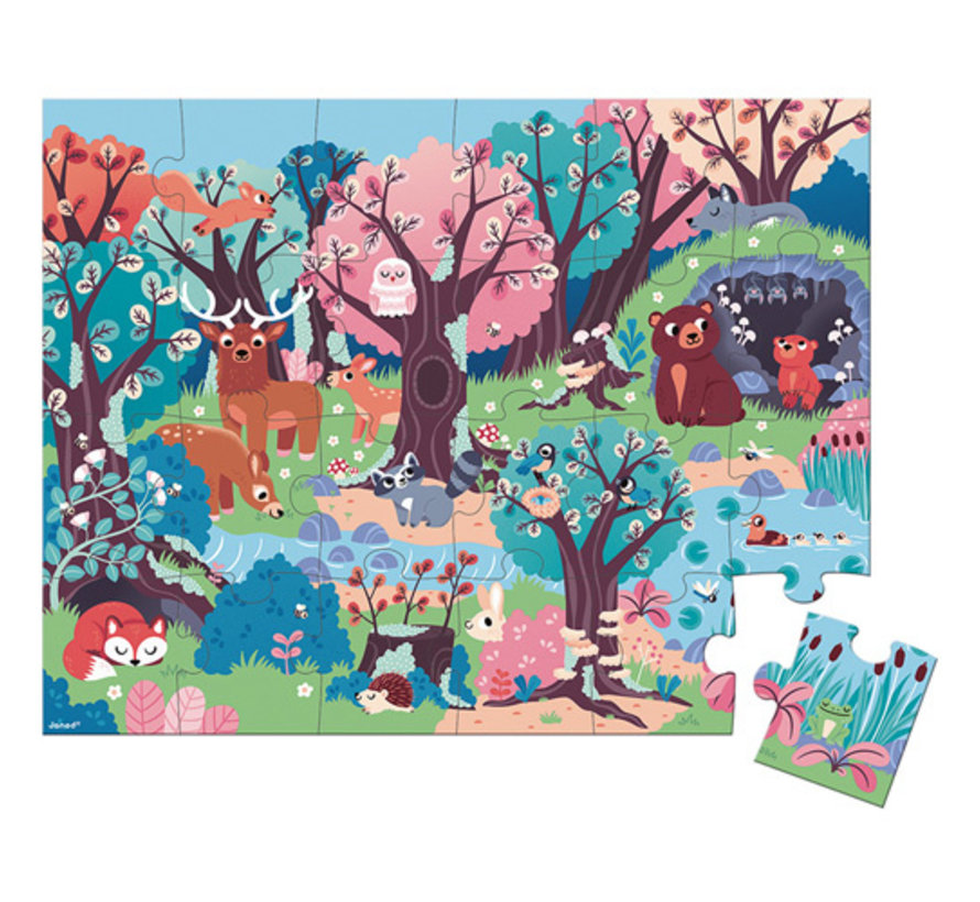 Magic Puzzle The Forest 24 pcs