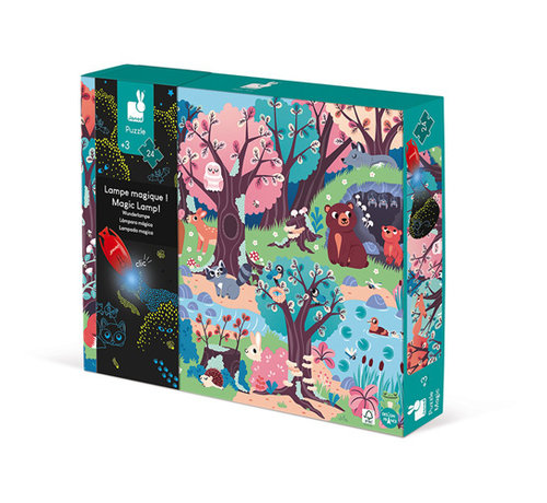 Janod Magische Puzzel Het Bos 24 pcs