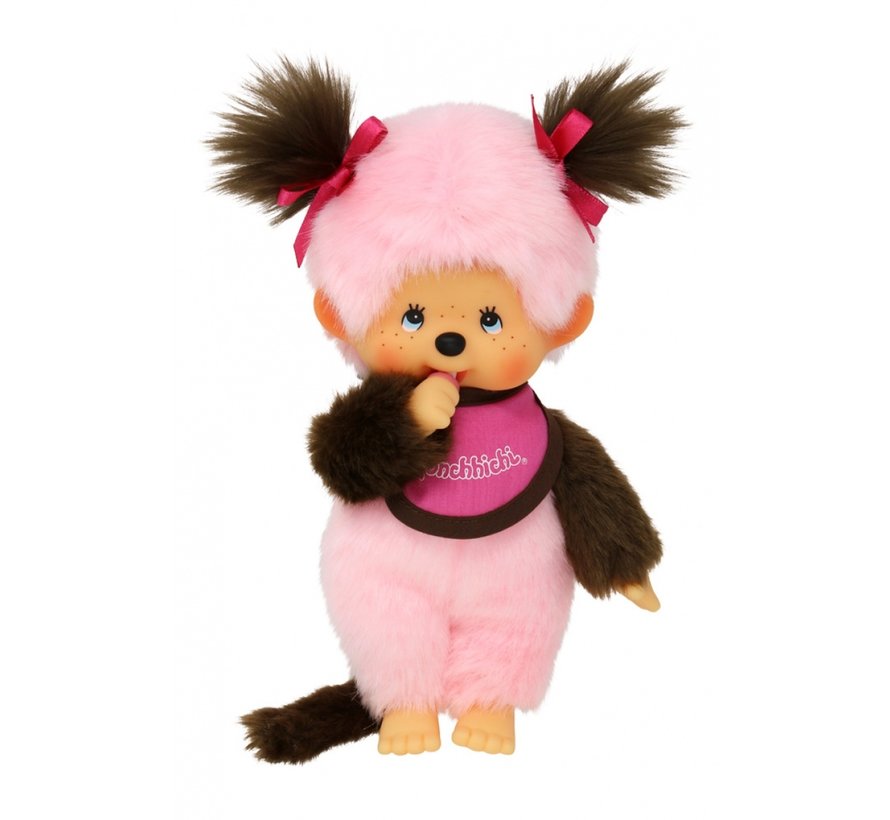 Knuffel Pop Bicolor Meisje Roze 20 cm