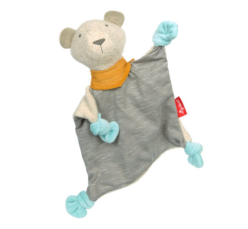 sigikid Baby Blankie Bear Gold Collection