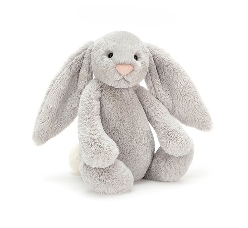 Jellycat Knuffel Konijn Bashful Silver Bunny Large