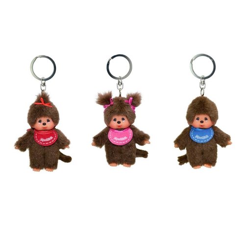 Monchhichi Keychain Plush Doll