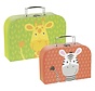 Suitcases Giraffe and Zebra