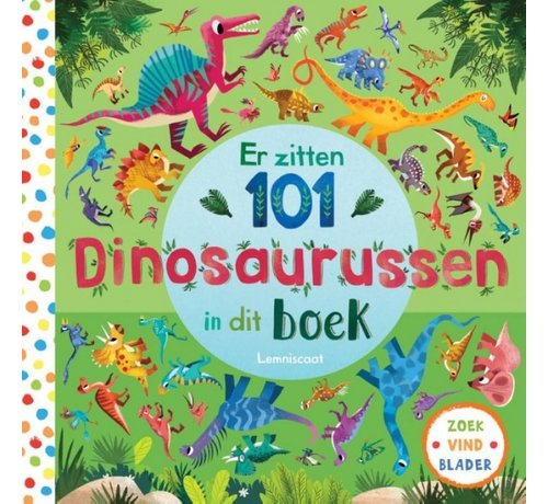 Lemniscaat Er zitten 101 dinosaurussen in dit boek