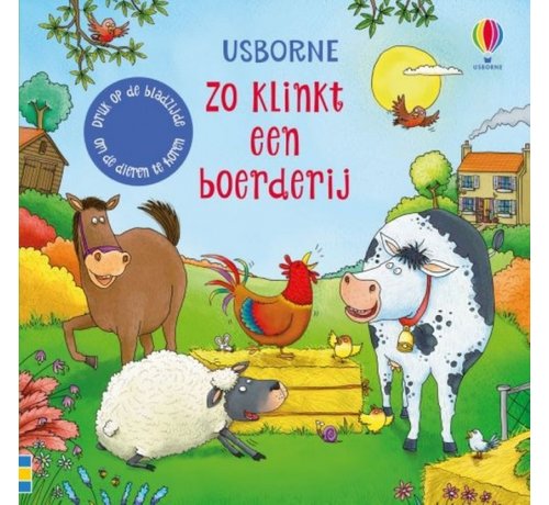 Uitgeverij Usborne Zo klinkt een boerderij