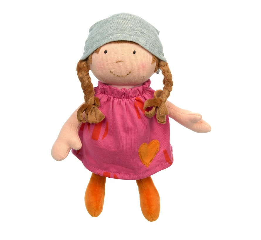 Soft Doll With Dress Pink