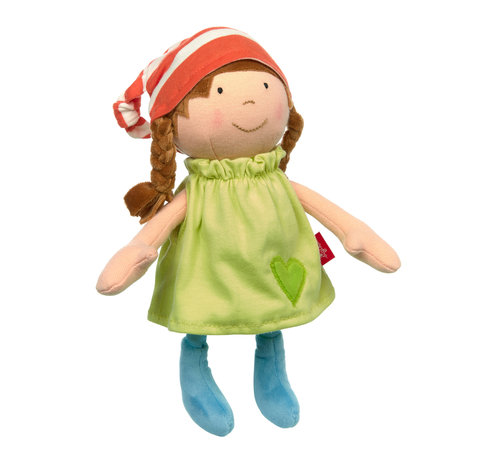 sigikid Soft Doll With Dress Green