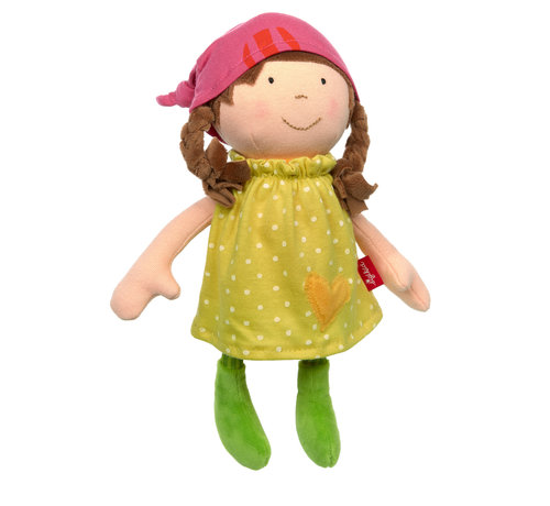 sigikid Soft Doll With Dress Yellow