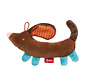 Grijpfiguur Squeaker Hond Red Stars