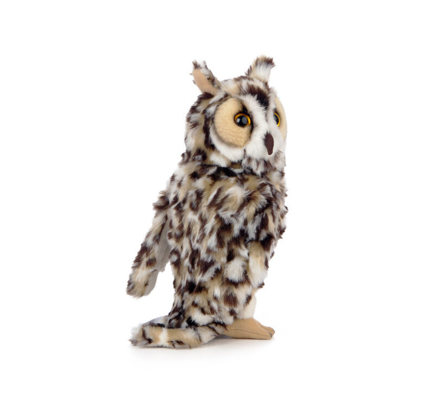 Stuffed Animal Long Eared Owl 27 cm