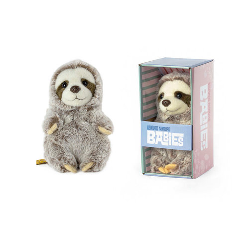 Living Nature Stuffed Animal Babies Sloth 17 cm