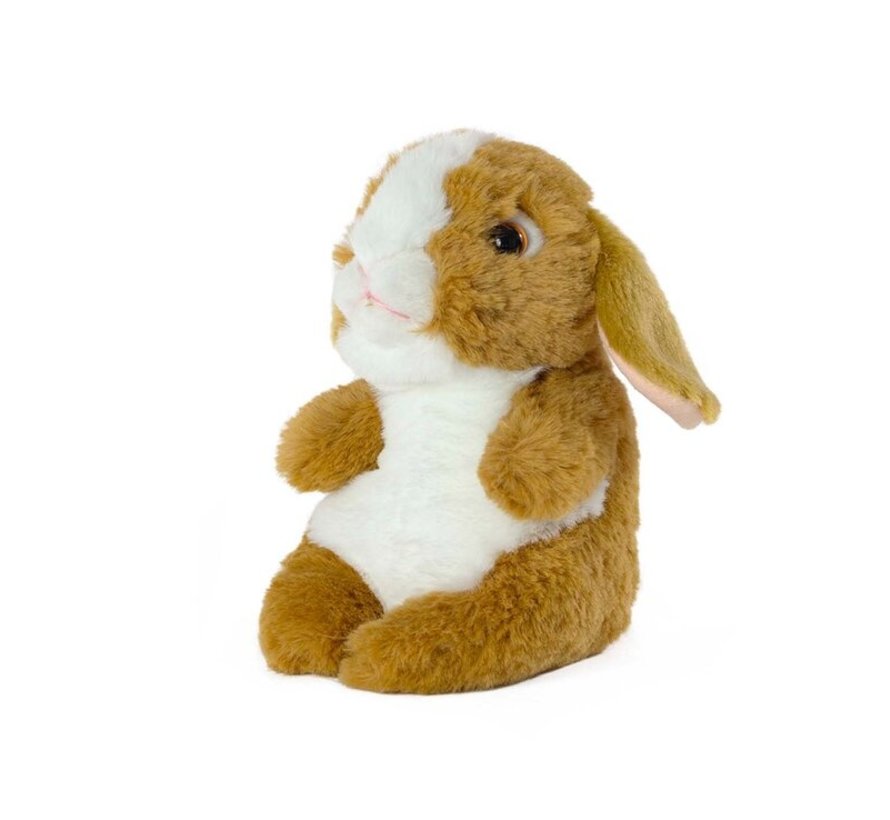 Stuffed Animal Babies Bunny Brown 17 cm