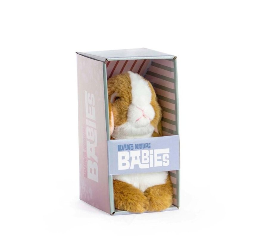 Stuffed Animal Babies Bunny Brown 17 cm
