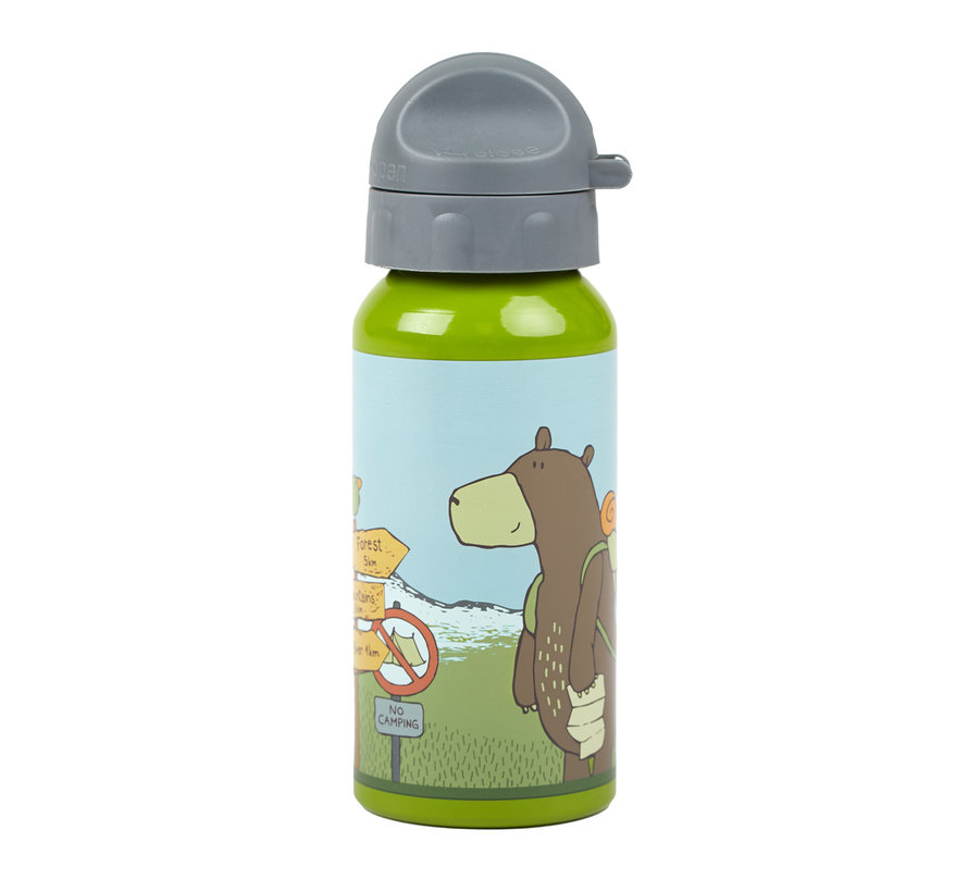 Drink Bottle Forest Grizzly