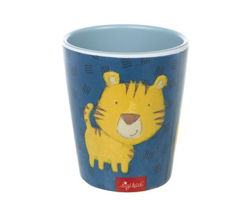 sigikid Beker Melamine Tijger