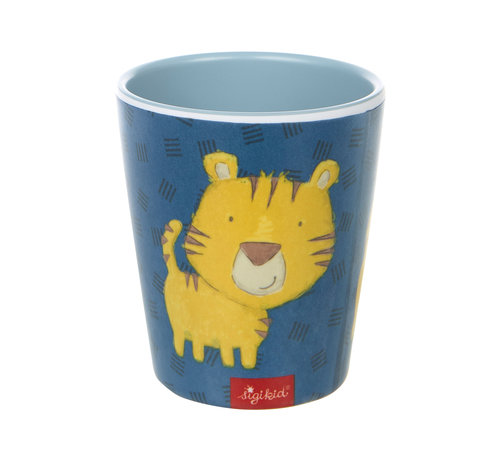 sigikid Beker Melamine Tijger