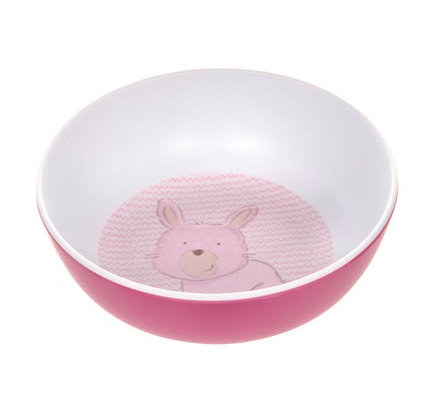 sigikid Schaaltje Melamine Konijn Roze