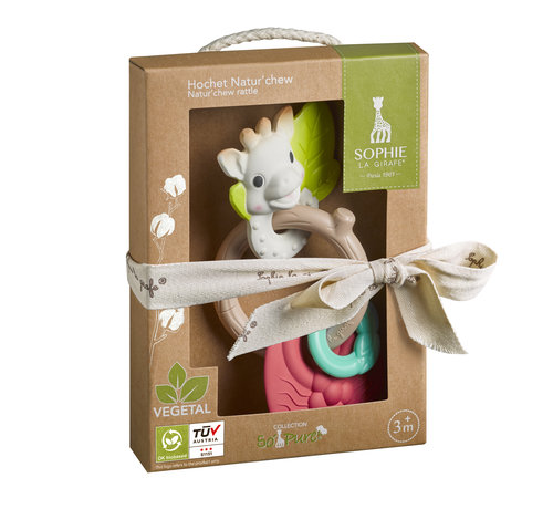 Sophie de Giraf Natur'chew Rattle