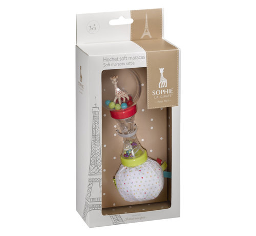 Sophie de Giraf Soft Maracas Rattle