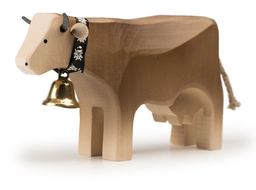 Trauffer Cow 3 Standing Brown