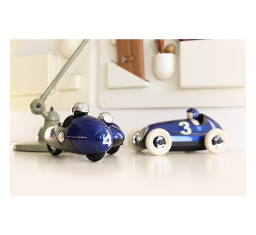 Bruno Racing Car Metallic Blue