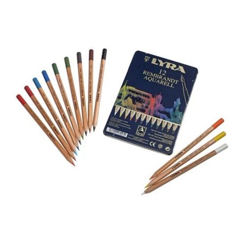 Lyra Rembrandt Watercolor Pencils 12-pcs