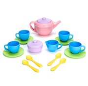 Green Toys Tea Set Pink Teapot