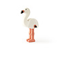 Flamingo Staand Twee Benen