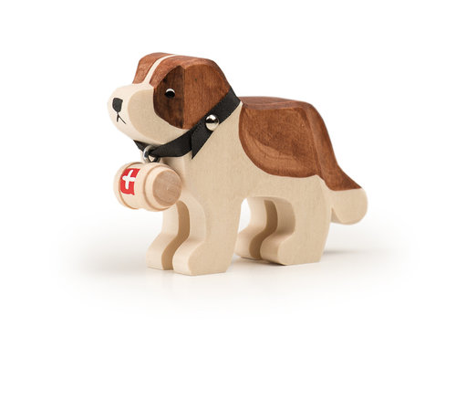 Trauffer Saint Bernard with Bottle