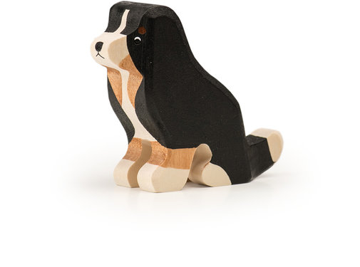 Trauffer Bernese Mountain Dog Sitting Large