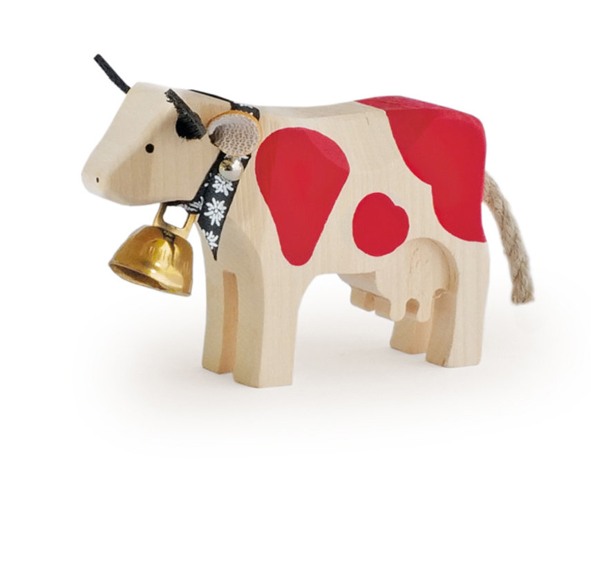 Cow Maxi Standing Red