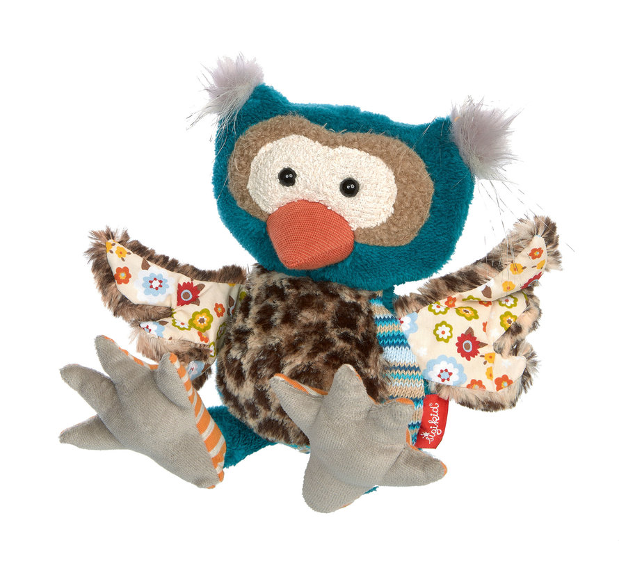 Soft Toy Owl Patchwork Sweety