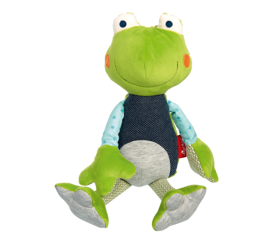 Soft Toy Frog  Patchwork Sweety