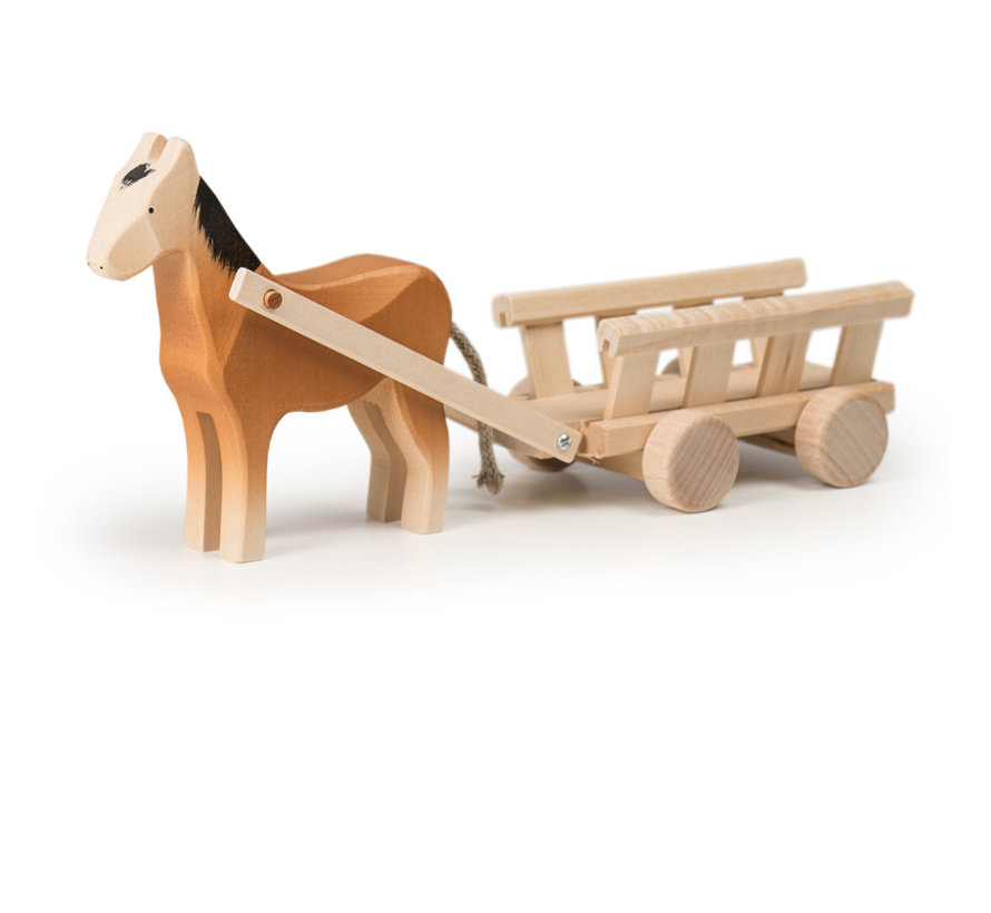Horse with Wagon