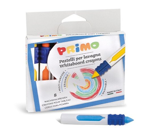 Primo Wax Crayons Dry-Erase for Whiteboard