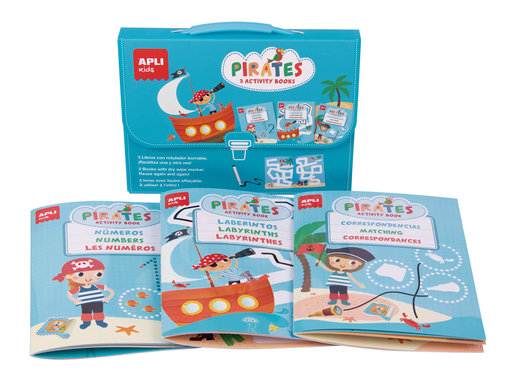 APLI Aventure Activity Books Pirates