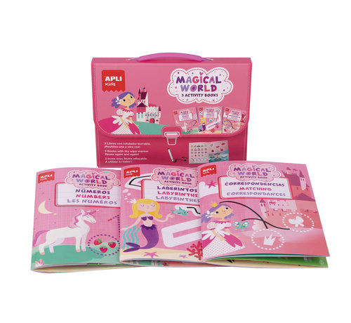 APLI Aventure Activity Books Magical World