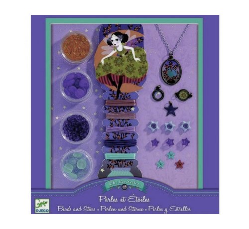 Djeco Jewellery Kit Beads and Stars